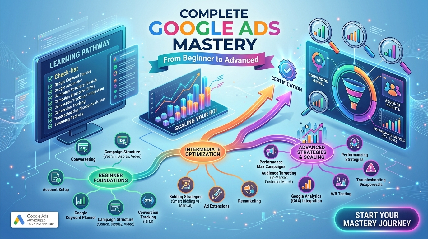 Complete Google Ads Mastery — From Beginner to Advanced